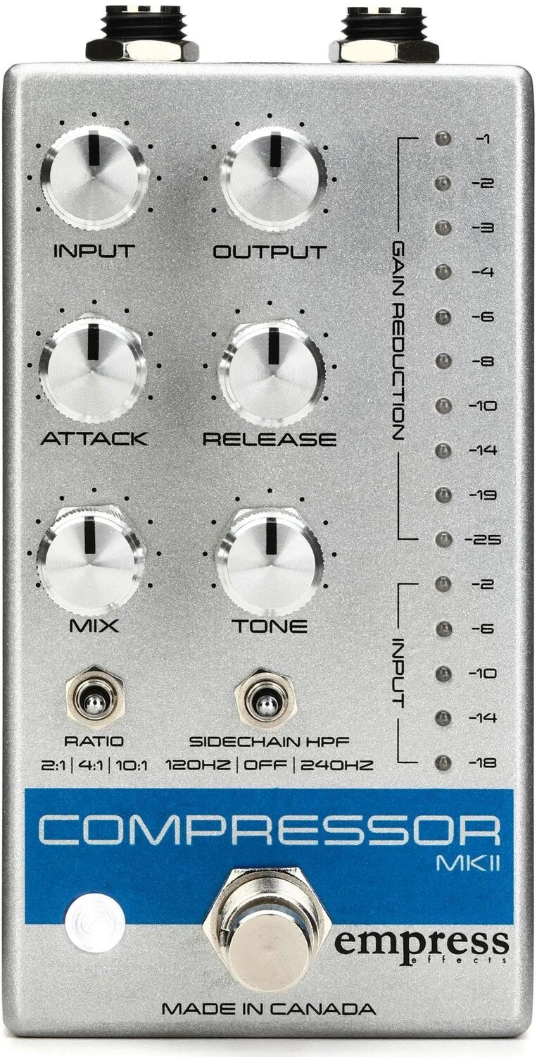 

Гитарный компрессор Empress Effects Mk II - серебристый