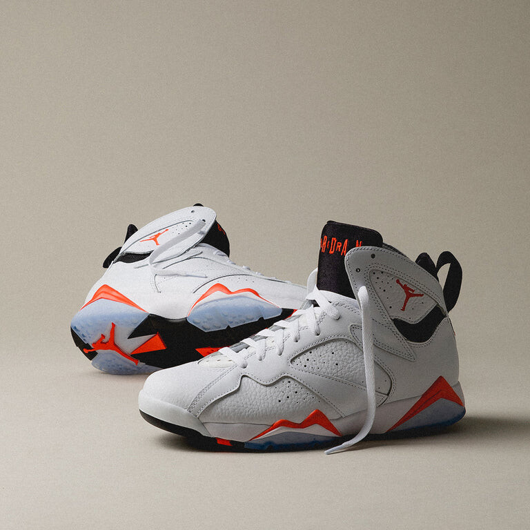 

Кроссовки Nike Air 7 Retro *White Infrared* Air Jordan, белый