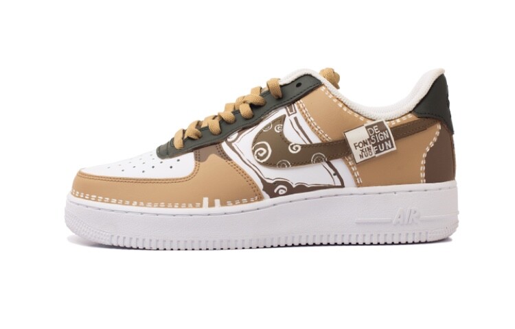 

Мужские кроссовки для скейтбординга Nike Air Force 1, Almond Butter