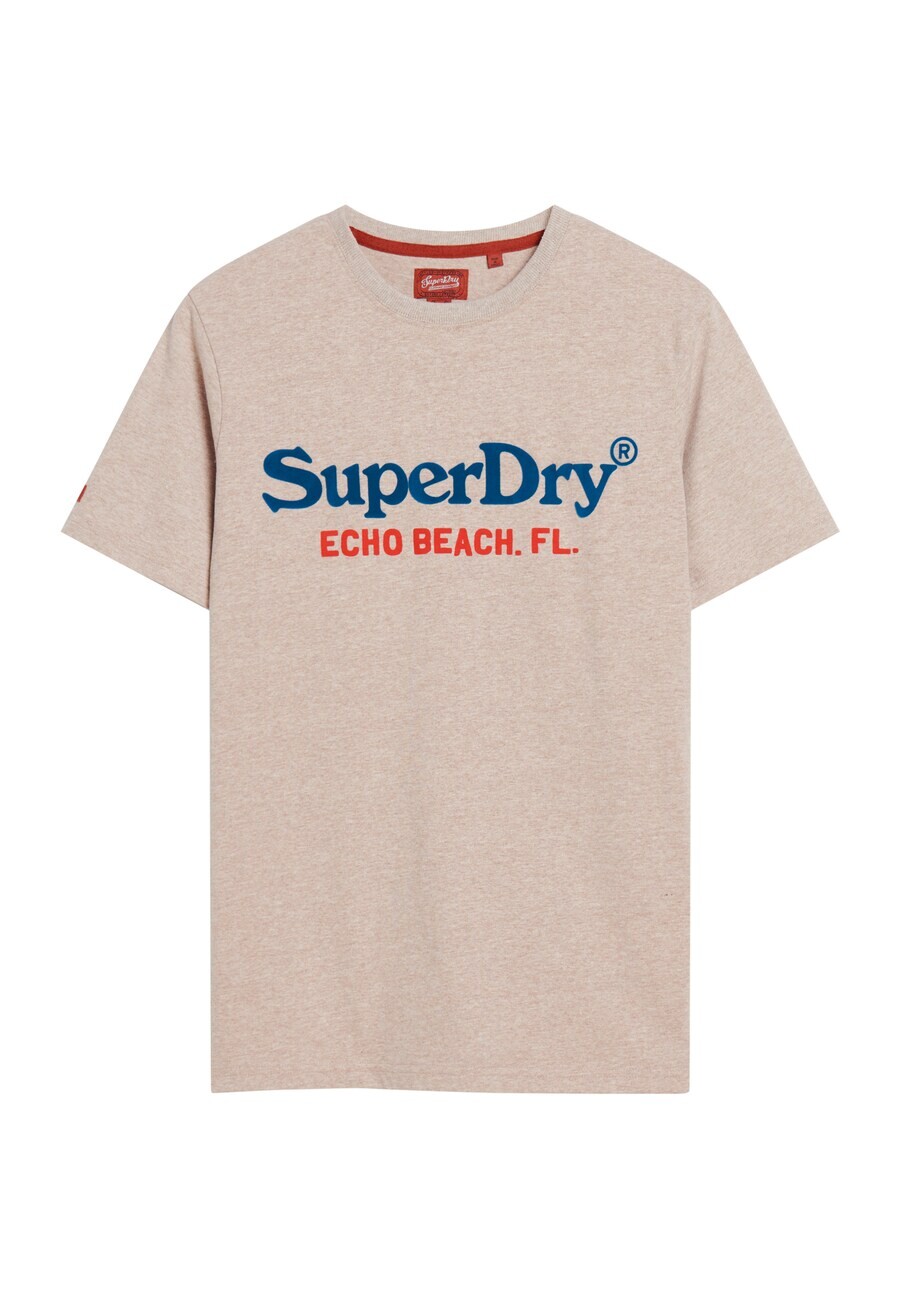 

Футболка Superdry Venue Duo, цвет Powder