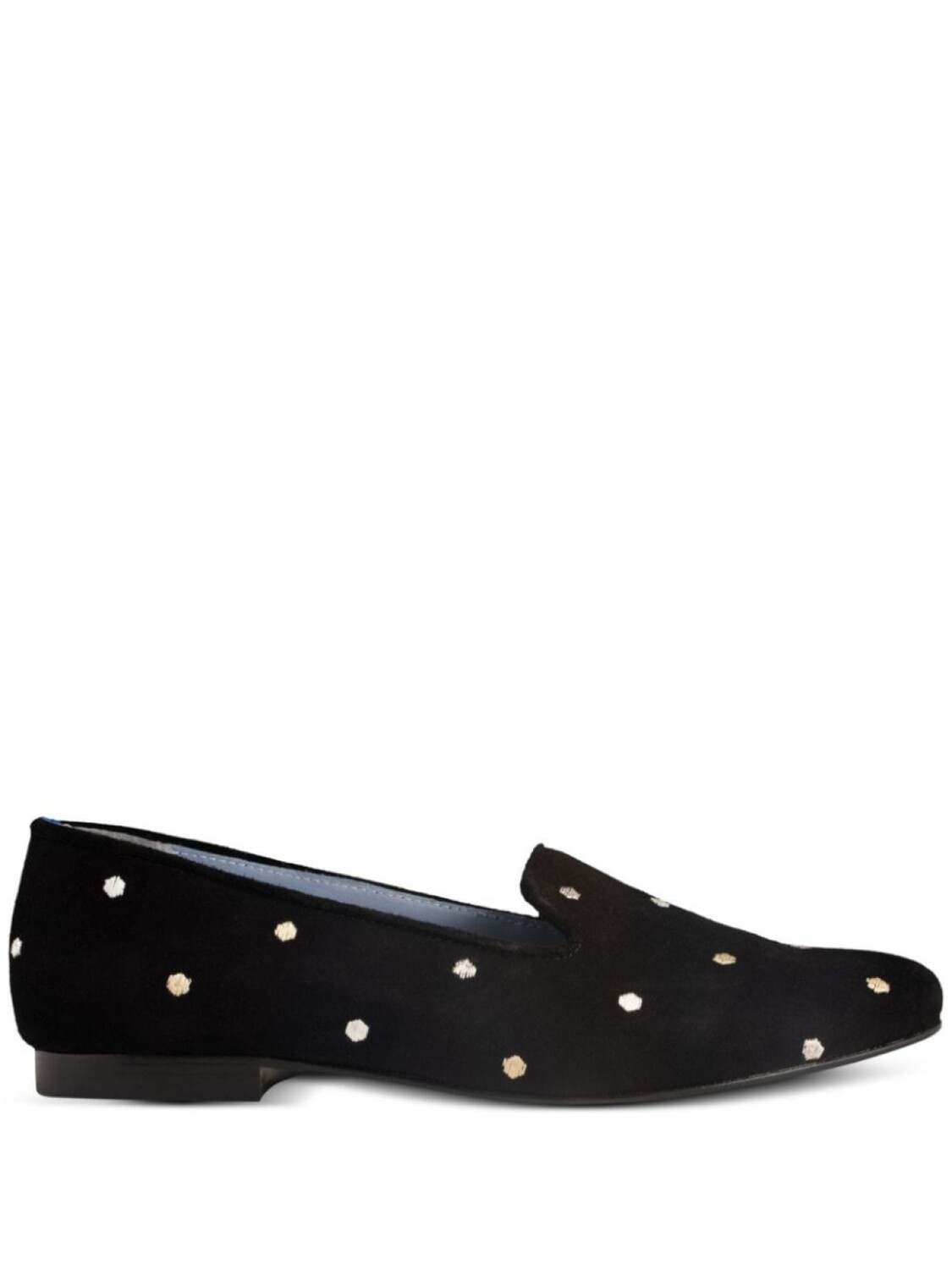 

Blue Bird Shoes лоферы с вышивкой, черный
