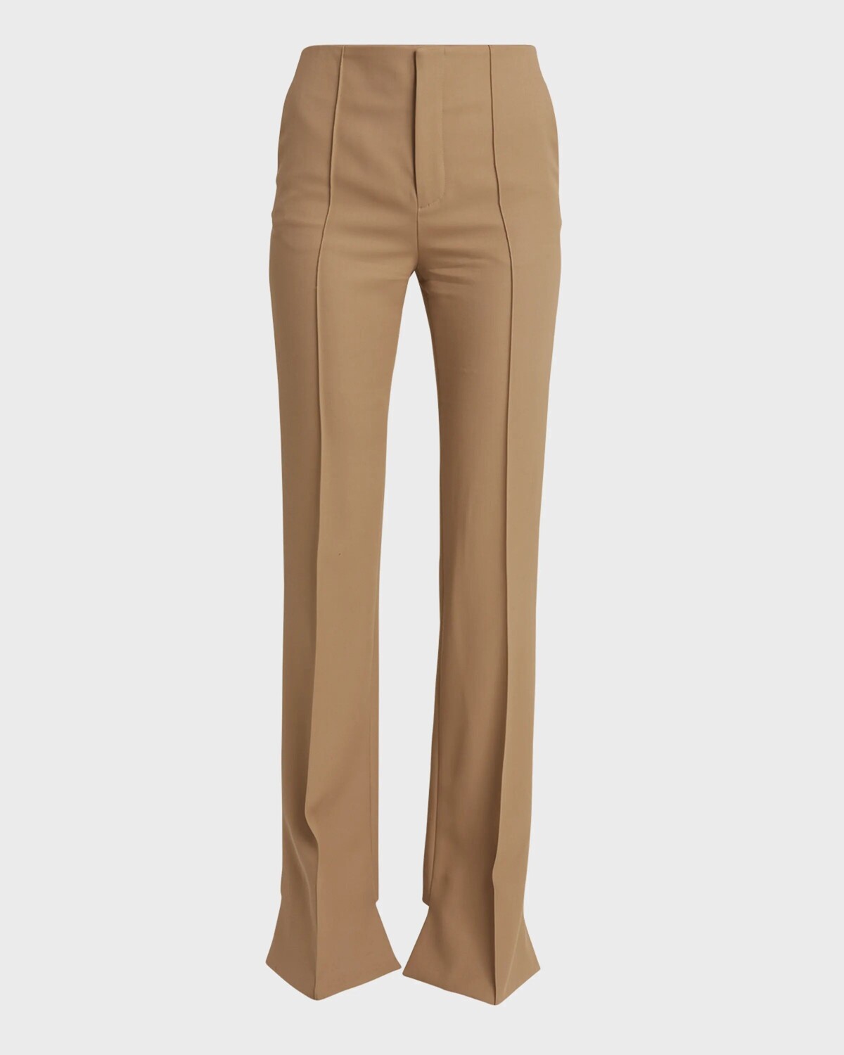 

Шерстяные брюки-клеш Grain De Poudre Chloe, цвет Coconut Brown