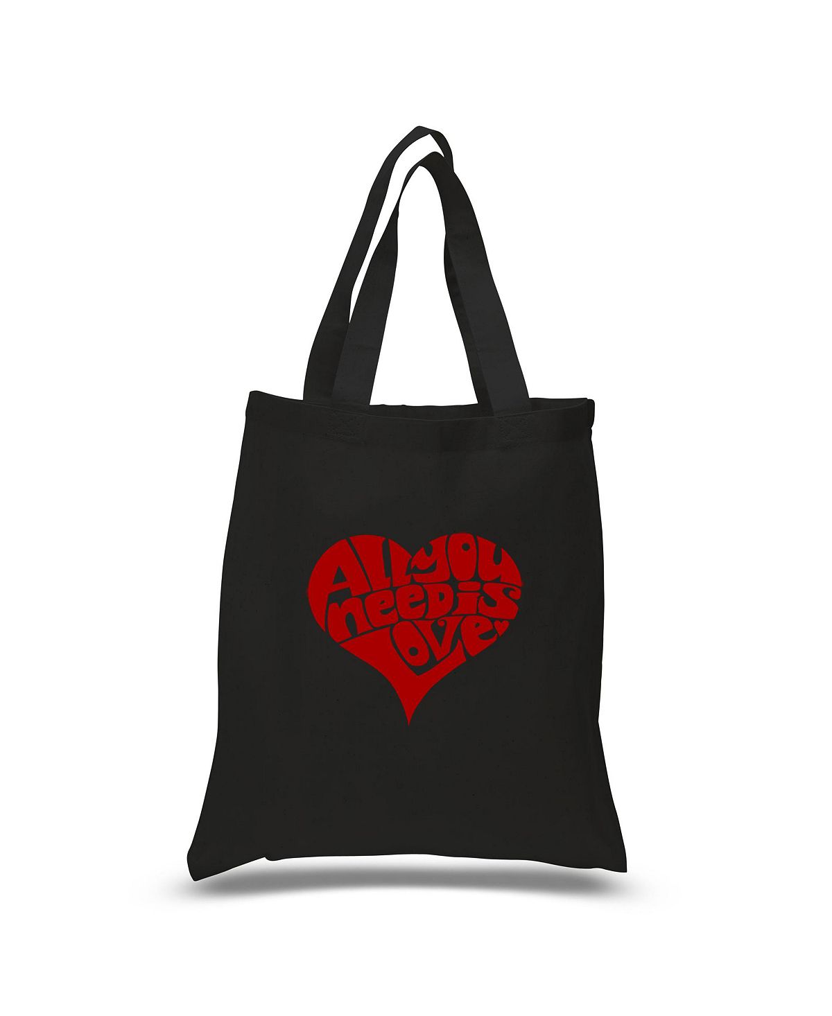 Все, что вам нужно, это любовь — сумка Word Art LA Pop Art, черный сумка все что вам нужно это любовь и кофе серый