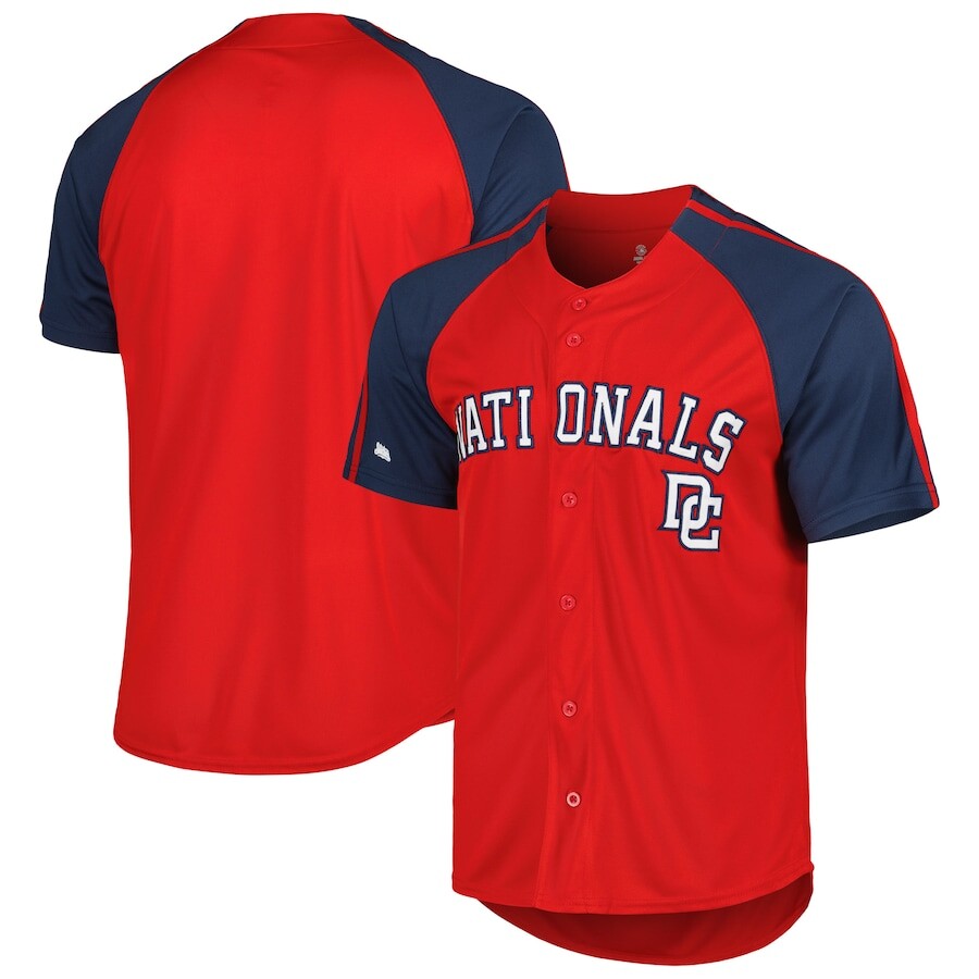 

Джерси Stitches Washington Nationals, красный
