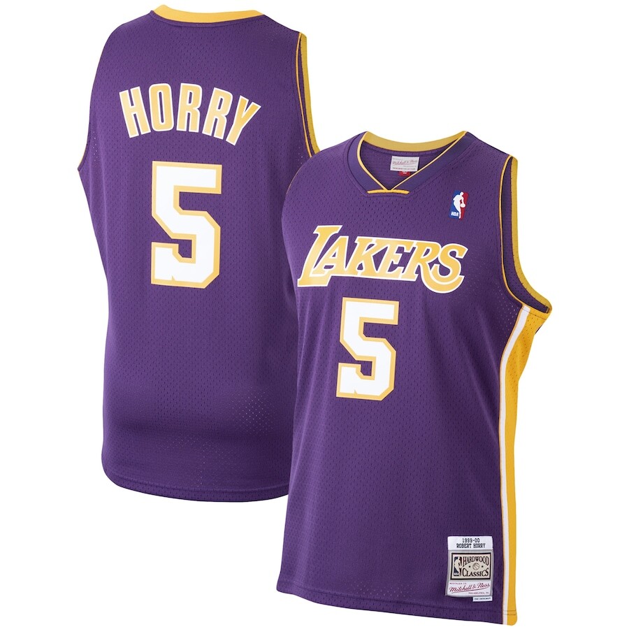 

Джерси Mitchell & Ness Los Angeles Lakers, фиолетовый