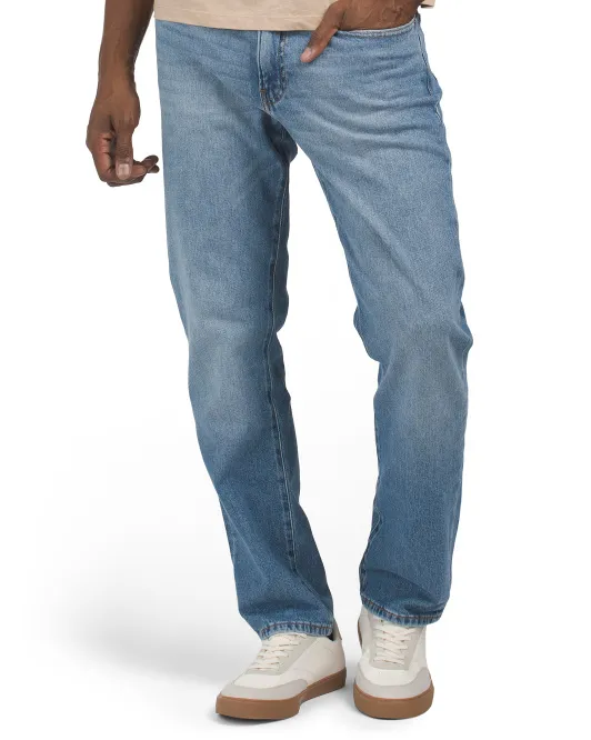 

223 Прямые джинсы Lucky Brand, синий