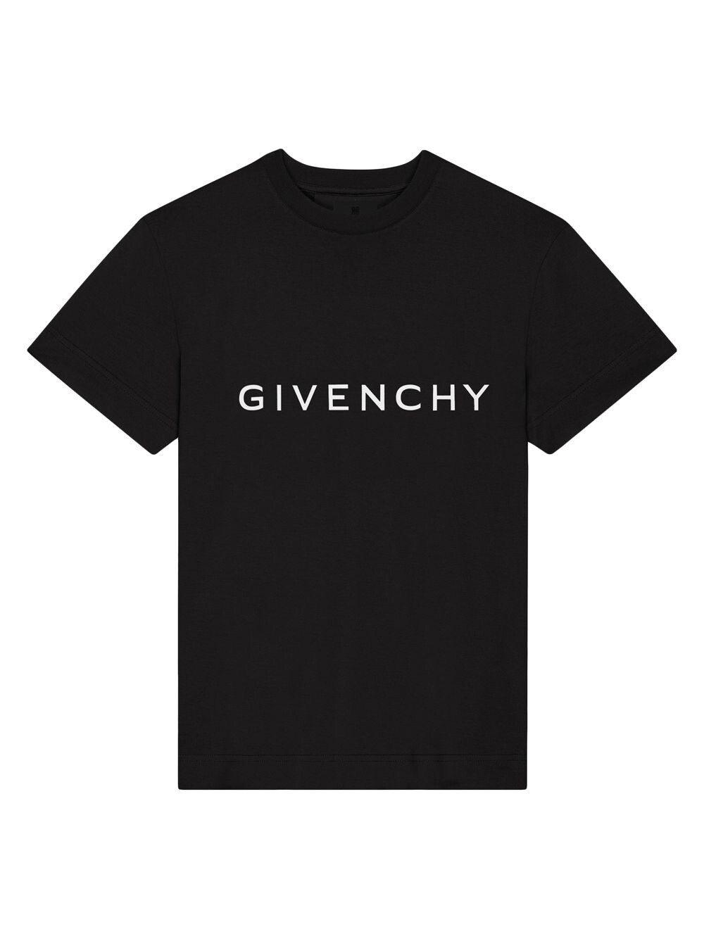 

Приталенная футболка GIVENCHY Archetype из хлопка Givenchy, черный