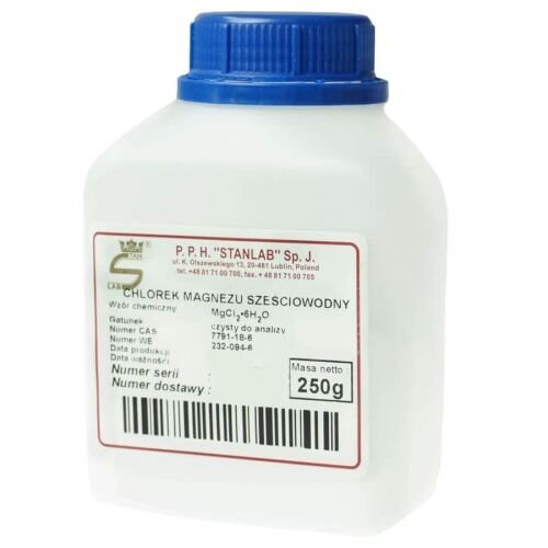 

Магния хлорид гексагидрат PURE 250 г Stanlab