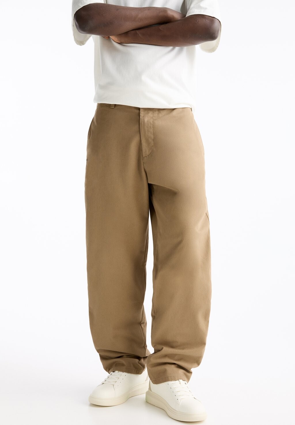 

Чино STWD PULL&BEAR, цвет ochre