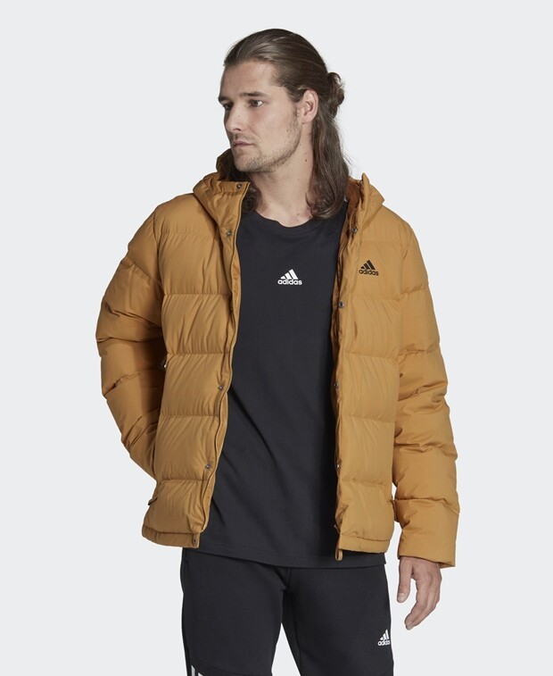 

Пуховик adidas Sportswear, коричневый