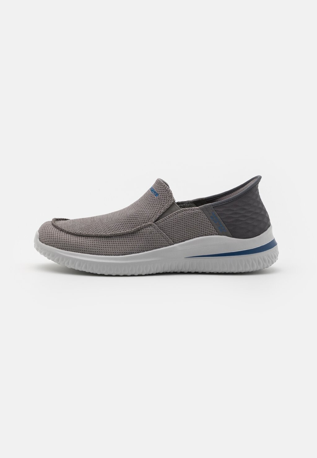 

Слипоны Skechers, серый