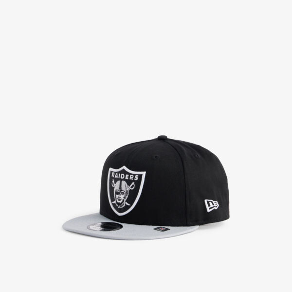 

Кепка 9FIFTY Raiders из хлопка с вышитым логотипом New Era, черный