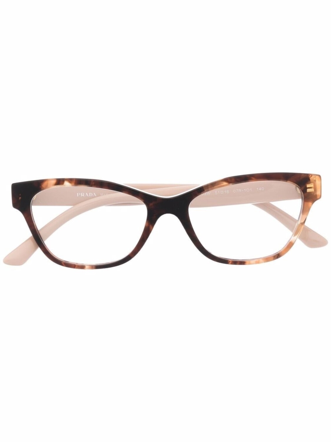

Prada Eyewear очки в оправе 'кошачий глаз', коричневый