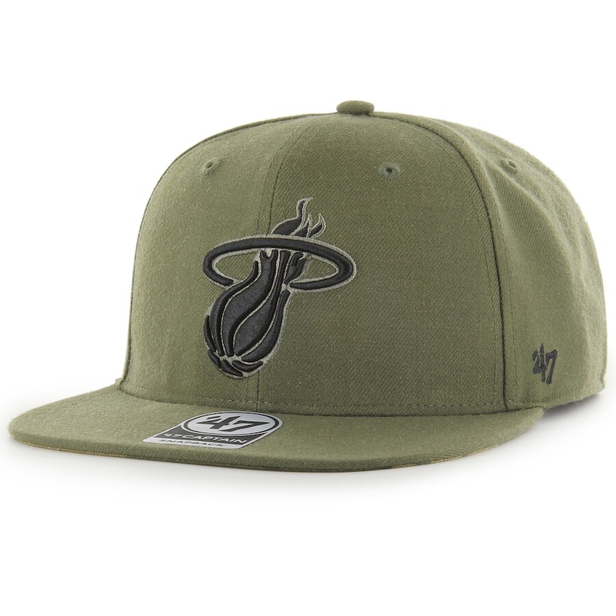 

Бейсболка 47 Miami Heat, оливковый