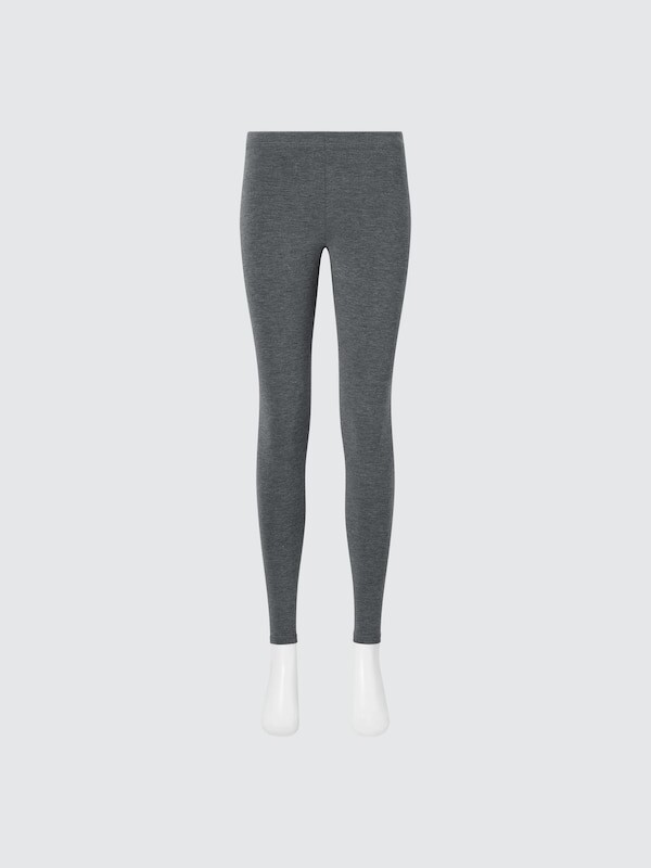 

Ультра теплые леггинсы heattech Uniqlo, серый