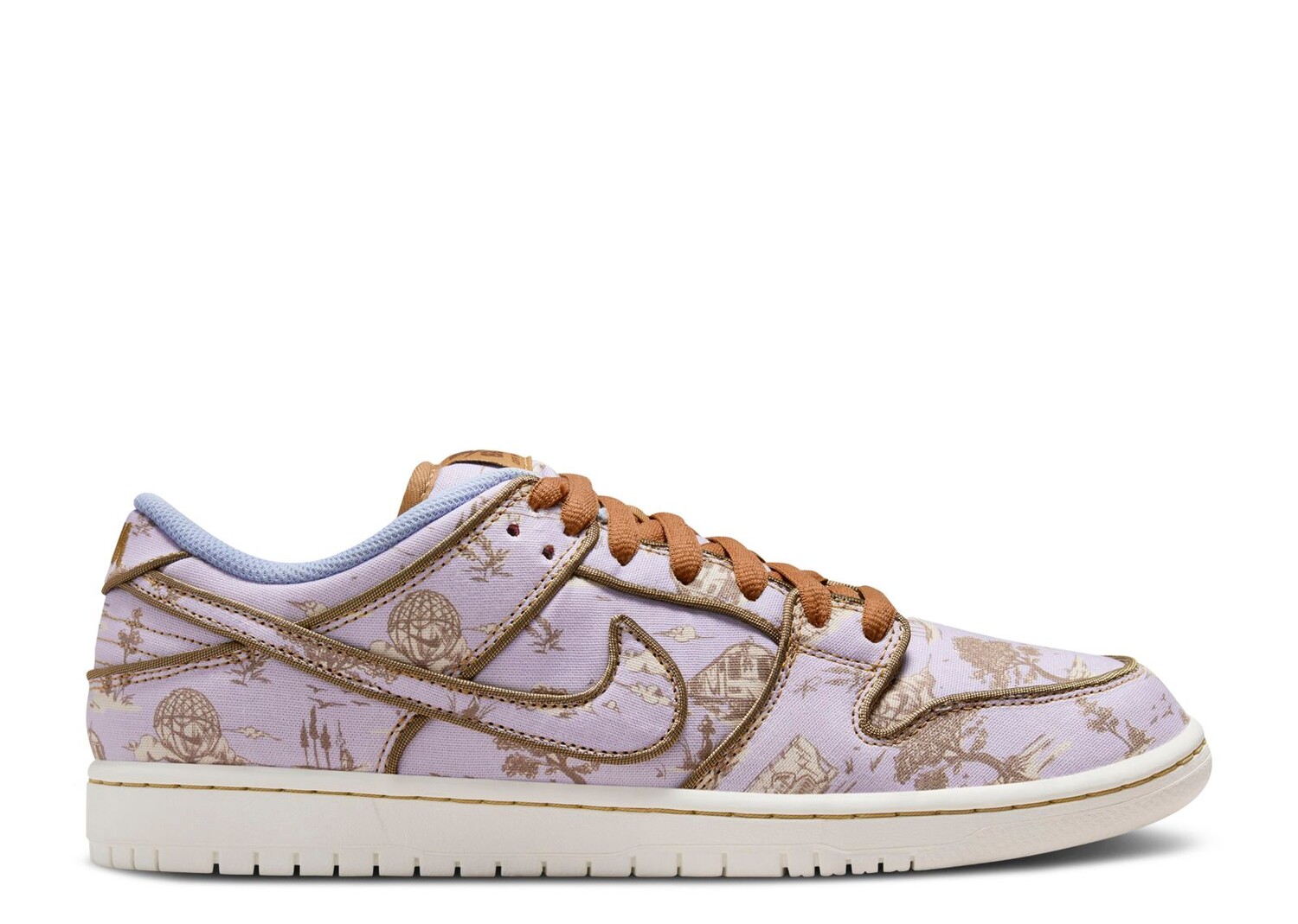 Кроссовки Nike Dunk Low Premium Sb 'Pastoral Print', серый птицы на веревочке коричневая 20 см