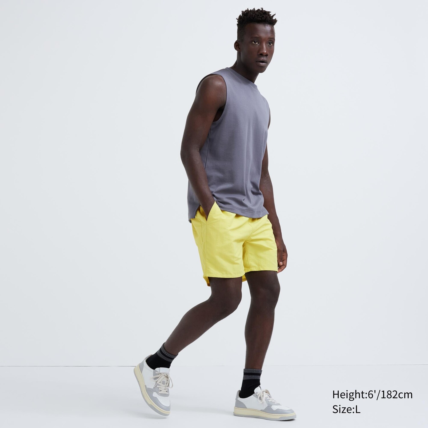 

Активные шорты для плавания Uniqlo, желтый