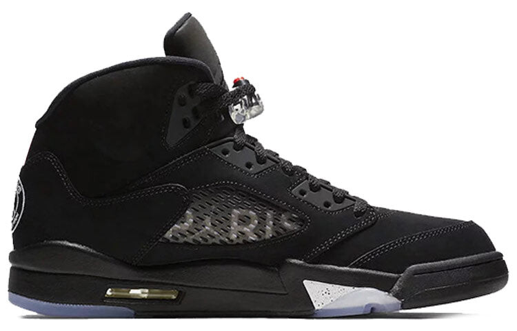 

Кроссовки Jordan 5 Retro Paris Saint-Germain, черный / серебристый