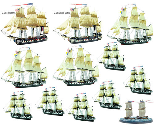 

Миниатюра Warlord Games Black Seas: U.S. Navy Fleet Starter Set