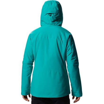 Утепленная куртка стрейч с озоном - женская Mountain Hardwear, цвет Synth Green