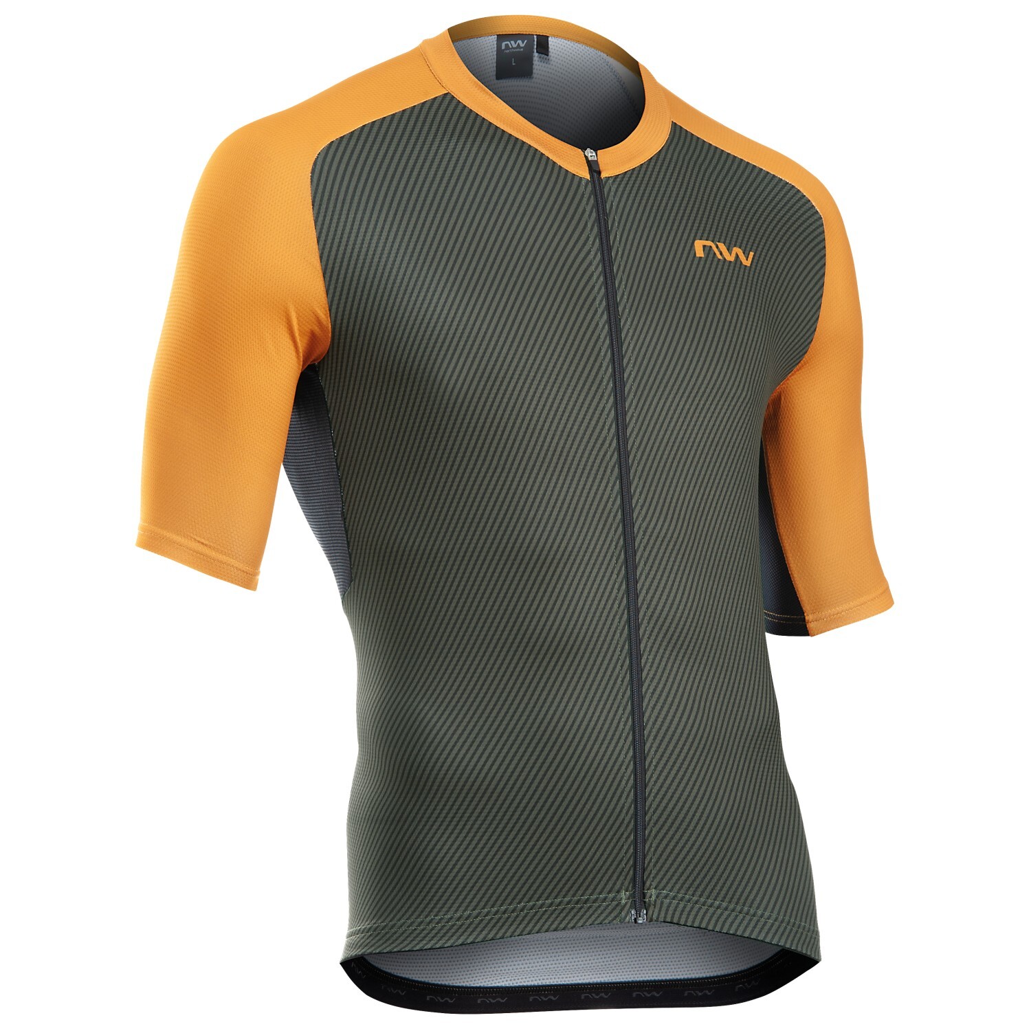 

Велосипедный трикотаж Northwave Force Evo Jersey Short Sleeve, цвет Forest Green