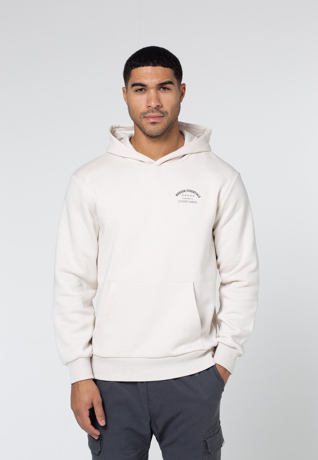 

Худи Essentials Fury Back Print Hoodie CLOSURE London, цвет off white
