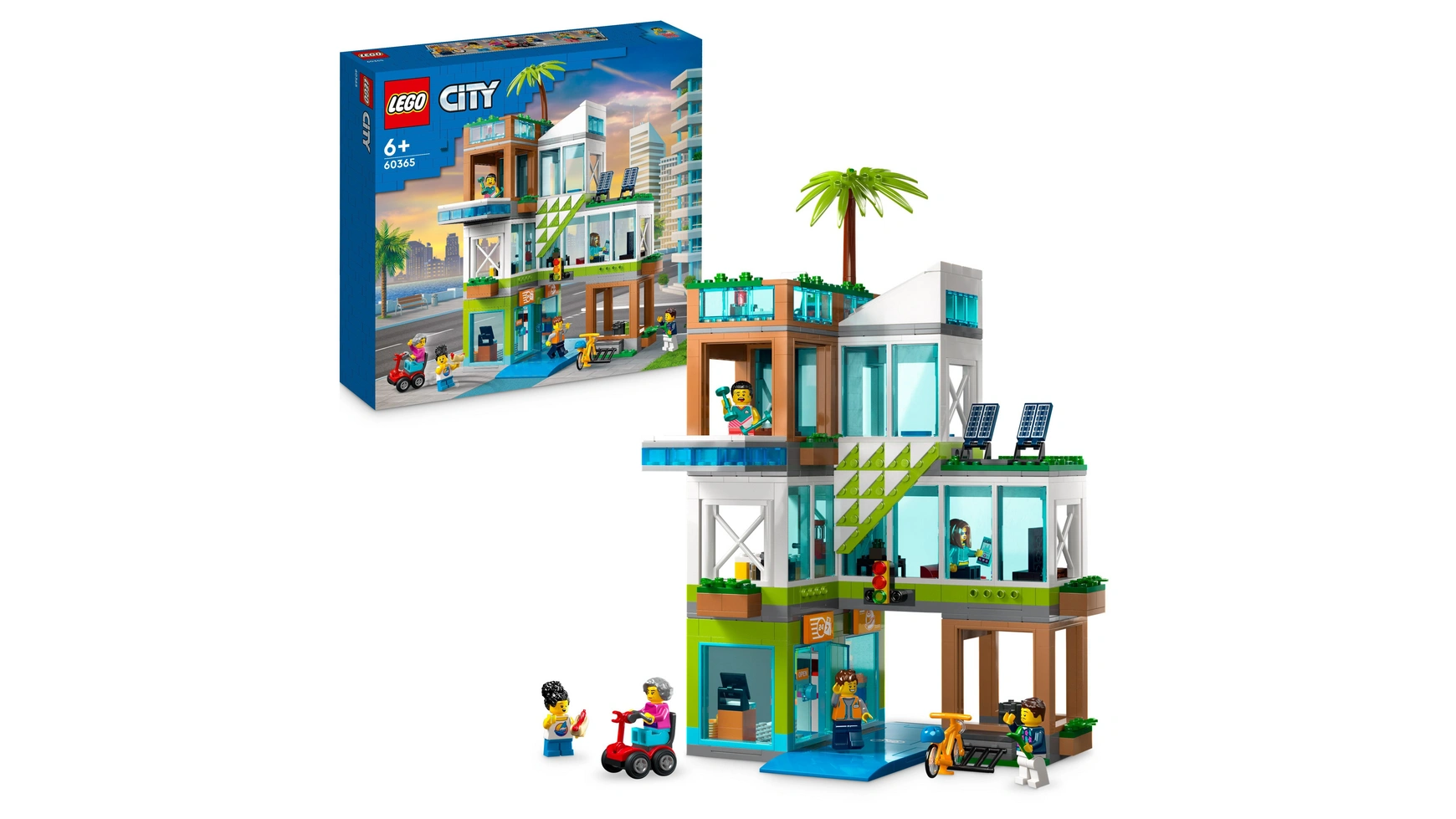 цена Lego City Многоквартирный дом