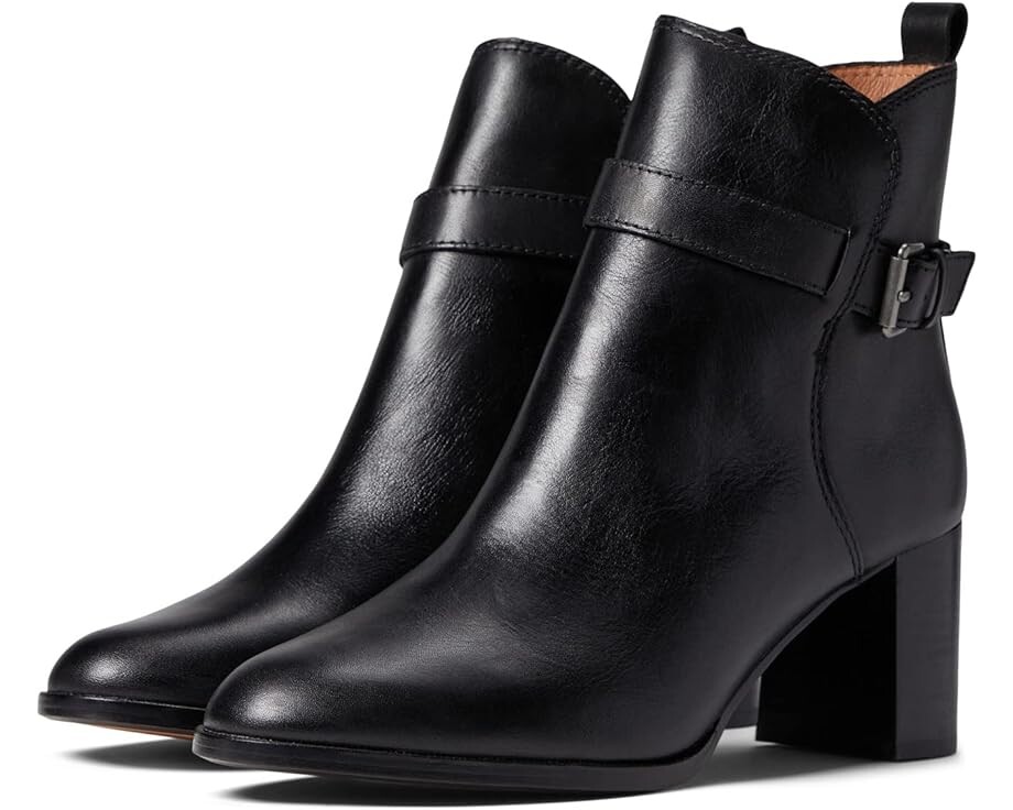 

Ботинки Madewell Portia Buckle Bootie, реальный черный