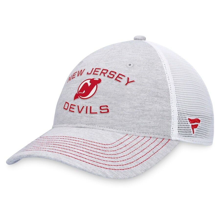 

Бейсболка Fanatics Branded New Jersey Devils, серый