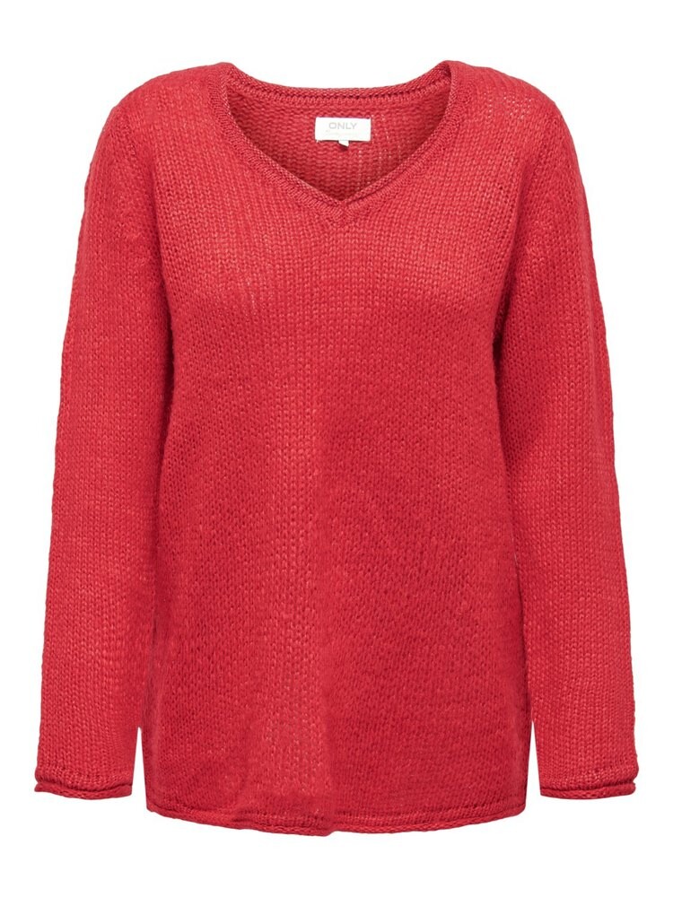 

Свитер Only Kala V Neck, красный