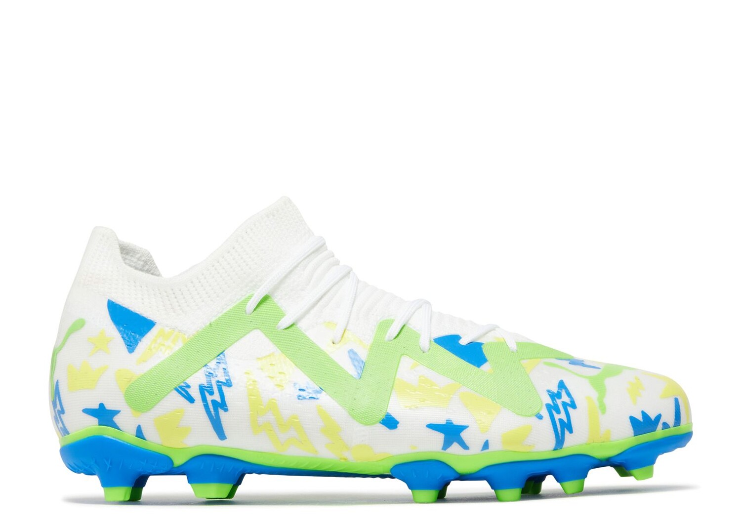 Кроссовки Puma Neymar Jr. X Future Match Fg Ag Big Kid 'Instituto Pack', белый