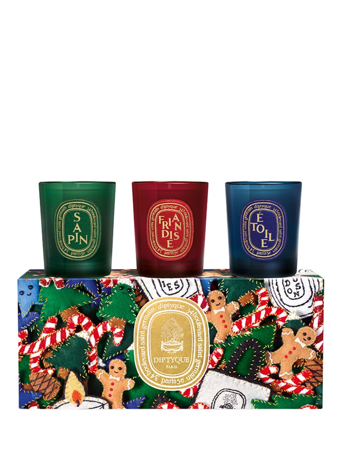 

Ароматическая свеча Diptyque CANDLE TRIO