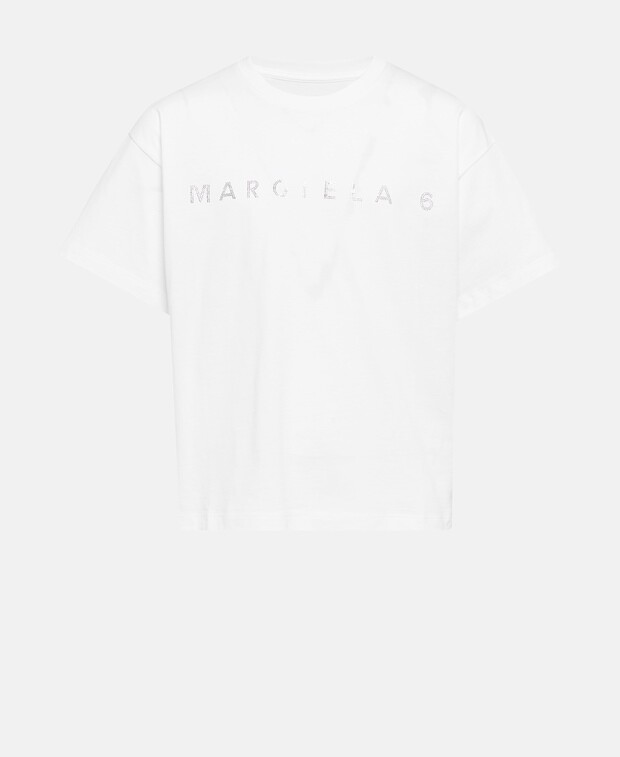 

Футболка MM6 Maison Margiela, белый