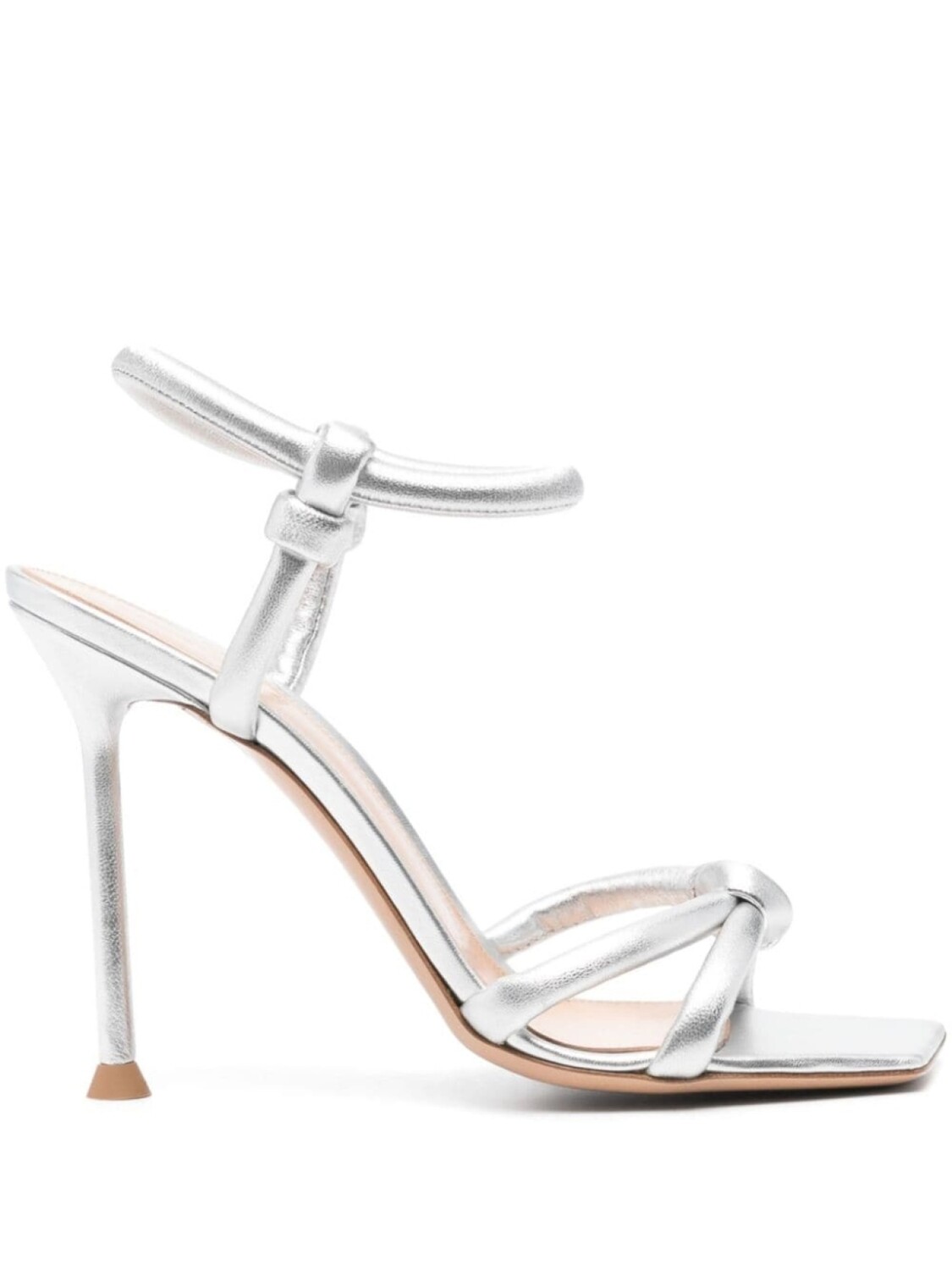 

Босоножки Juno 110 Gianvito Rossi, серебристый