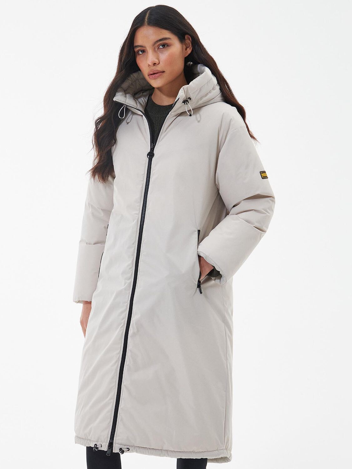 

Двустороннее непромокаемое пальто Barbour International Montreal, Silver Cloud/Envy