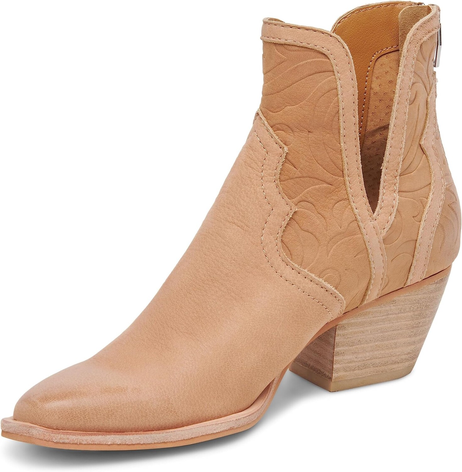 

Ковбойские сапоги Silvan Dolce Vita, цвет Toffee Tooled Nubuck