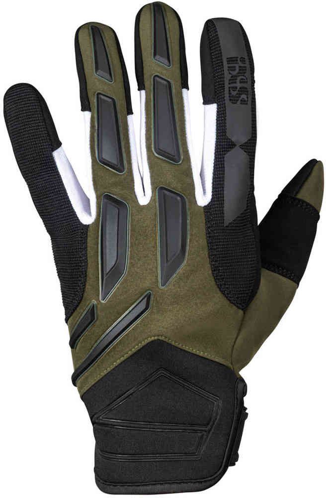 Перчатки для мотокросса Pandora-Air 2.0 IXS, черный/зеленый/белый