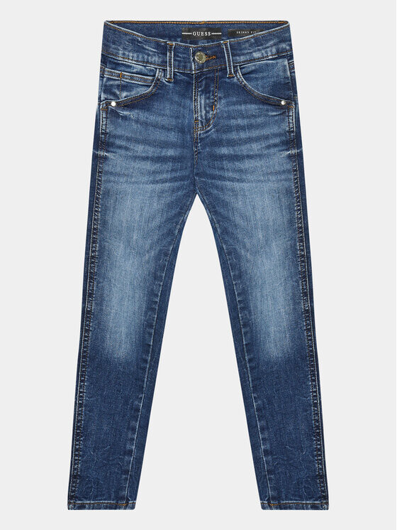 

Джинсы скинни Guess, синий