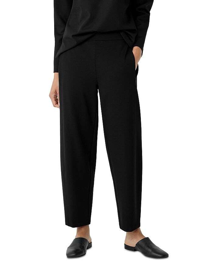

Брюки-фонарики до щиколотки Eileen Fisher Petites, черный