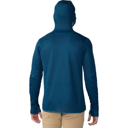 

Толстовка AirMesh мужская Mountain Hardwear, цвет Dark Caspian