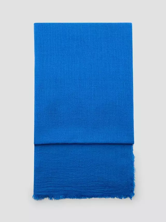 

Шарф Mango Spiagia Foulard, синий