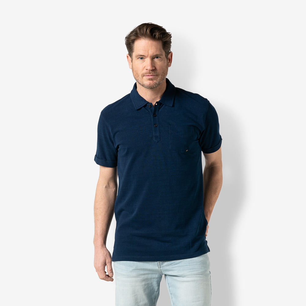 

Поло Twinlife Polo Shirt indigo pocket, черный
