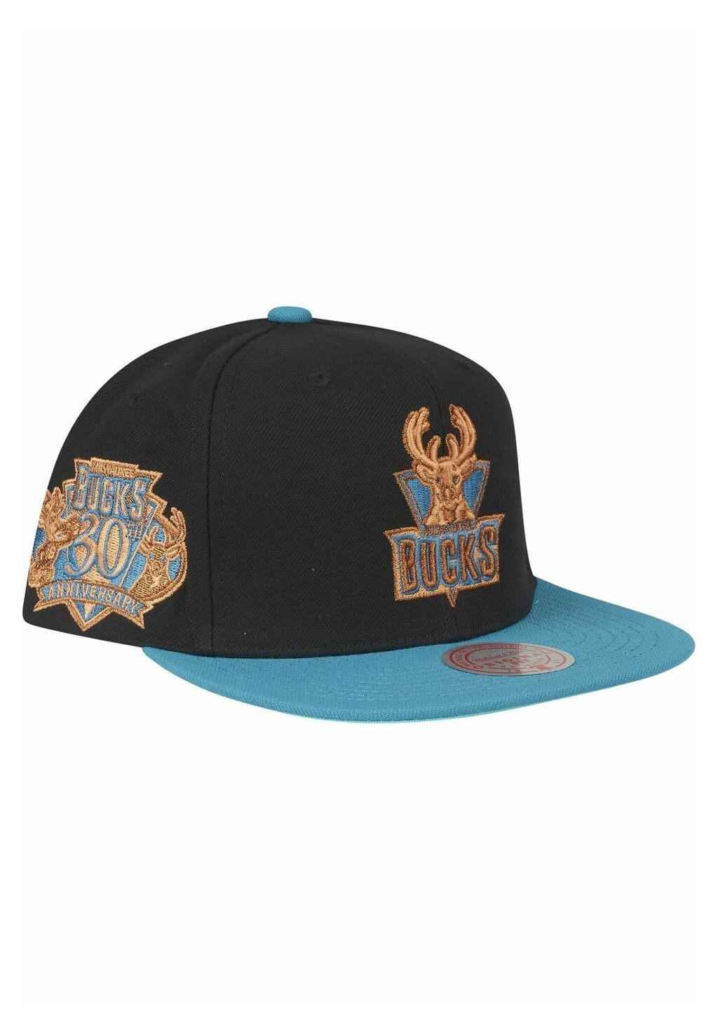 Кепка MAKE CENTS MILWAUKEE BUCKS Mitchell & Ness, черный