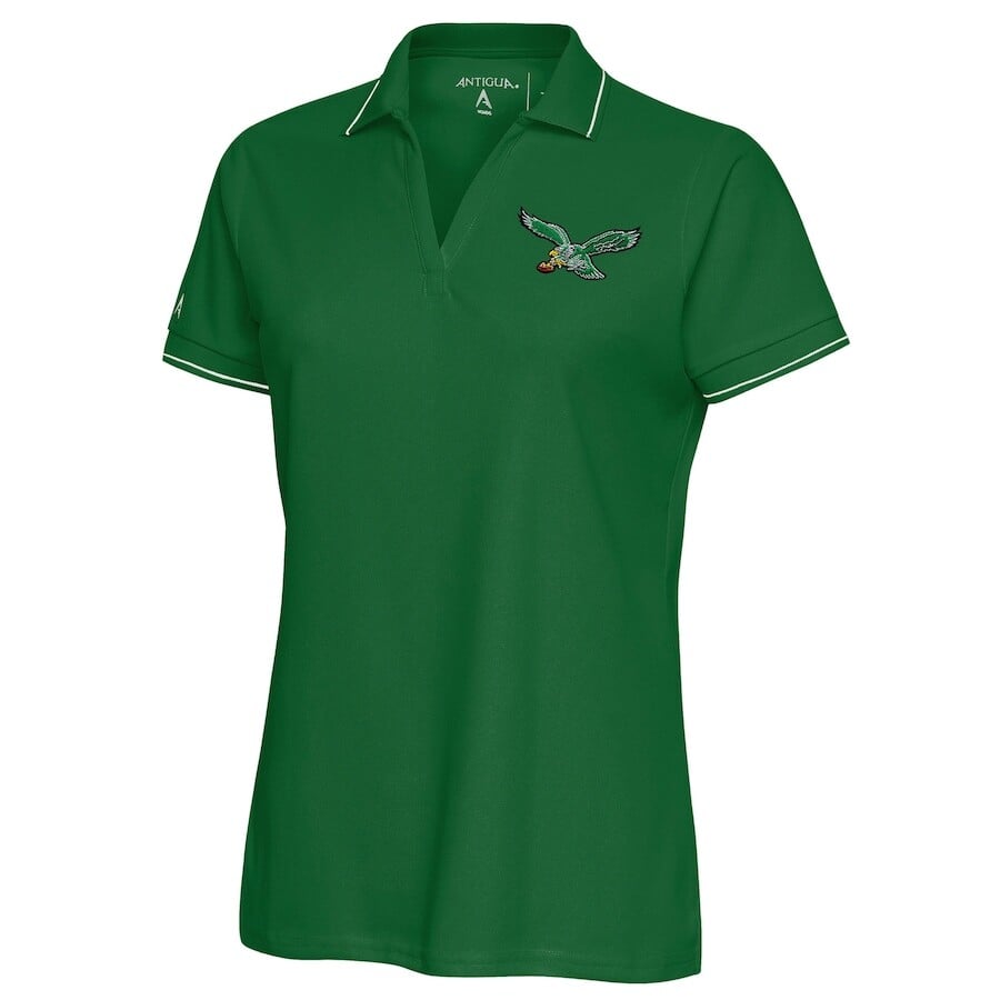 

Поло с коротким рукавом Antigua Philadelphia Eagles, зеленый
