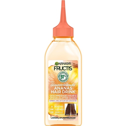 

Fructis Hair Drink Флюид для волос с ананасом для длинных тусклых волос 200мл, Garnier