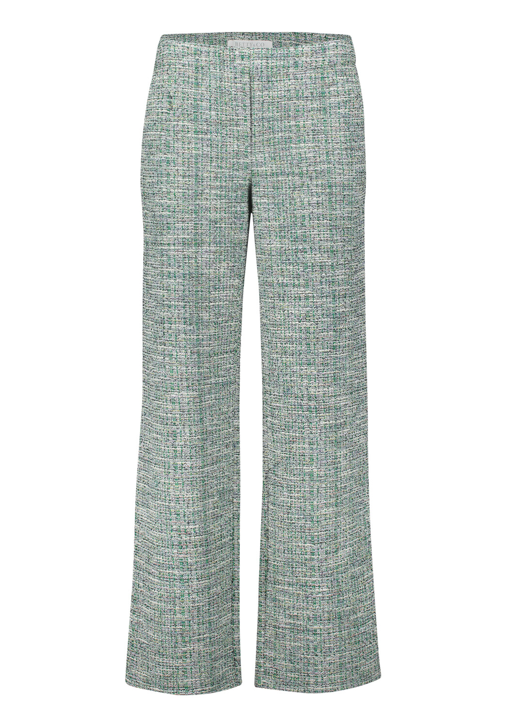 

Брюки BETTY & CO Stoffhose mit Struktur, цвет Cream/Green