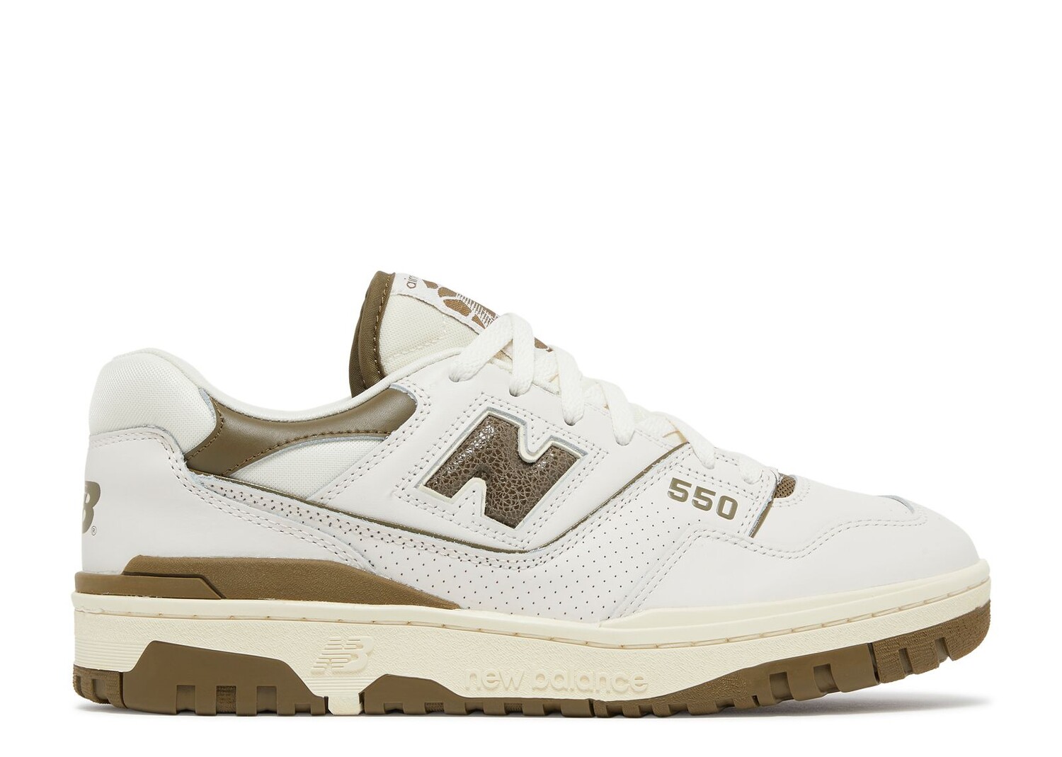 

Кроссовки New Balance Aimé Leon Dore X 550 'Olive', белый