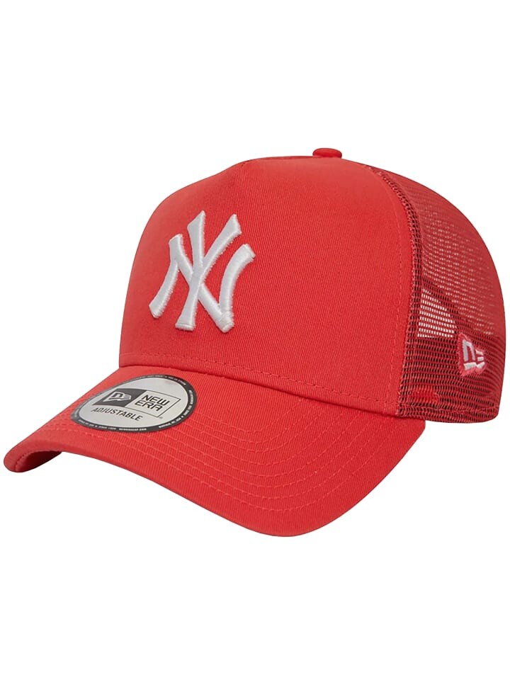 

Бейсболка NEW ERA New Era League Essentials Trucker New York Yankees, красный