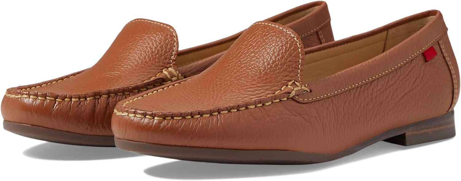 

Лоферы Warren Street Marc Joseph New York, цвет Cognac Grainy