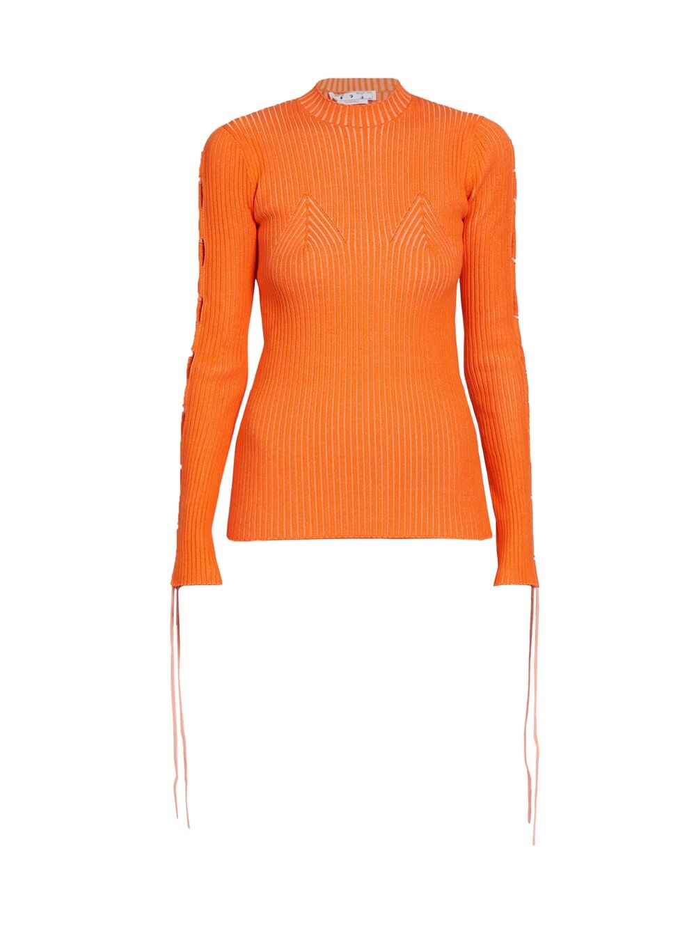 

Свитер Vanise со шнуровкой Off-White, красный